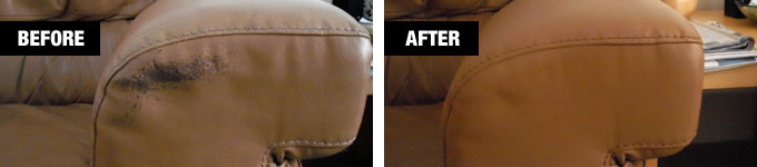 Magic Mend leather furniture repair and restoration in Kent